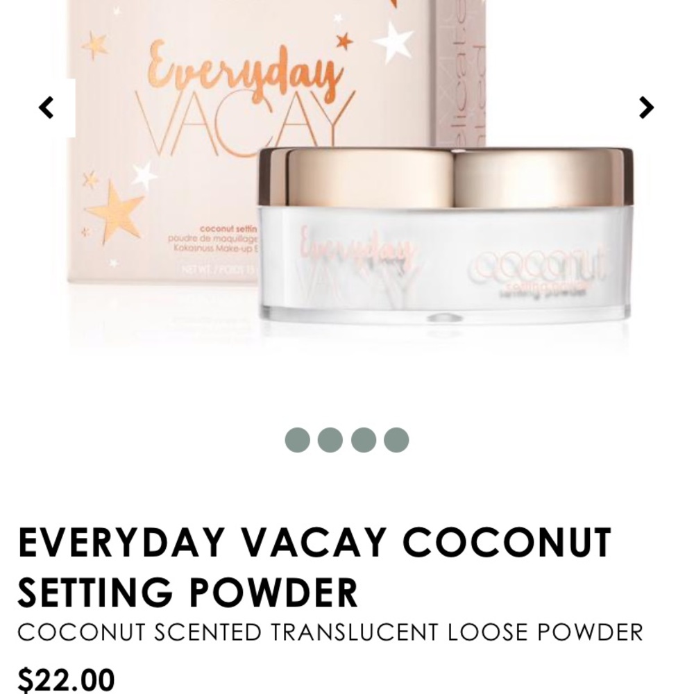 BNIB CIATE coconut setting powder